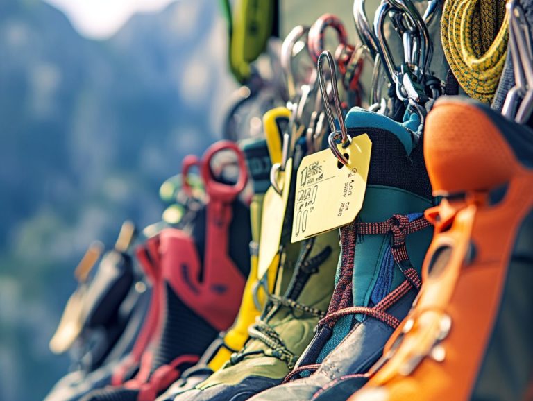 Understanding the Costs of Climbing Gear