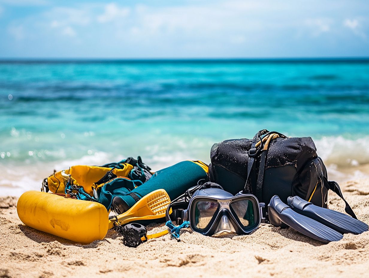 Visual guide to frequently asked questions about freediving gear