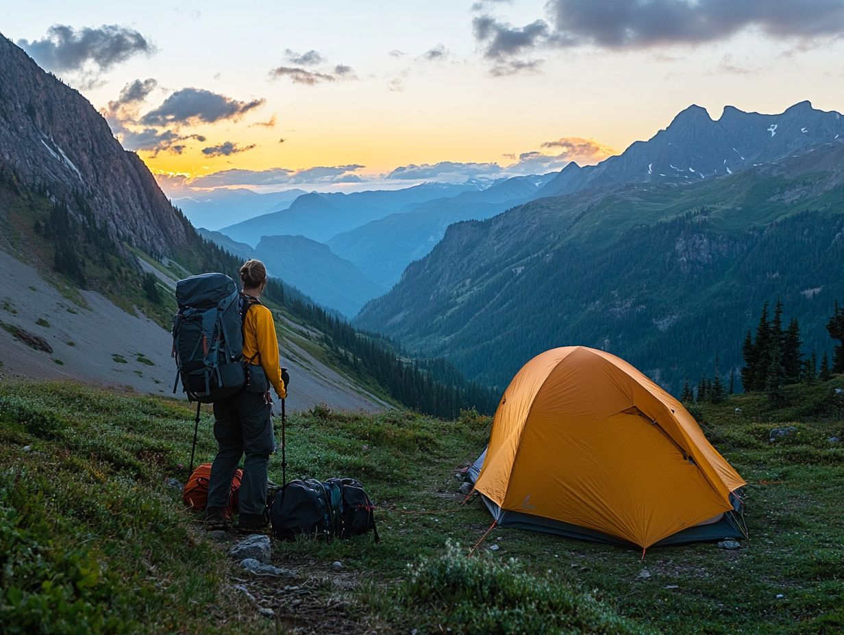 What are the benefits of using lightweight gear for outdoor activities?