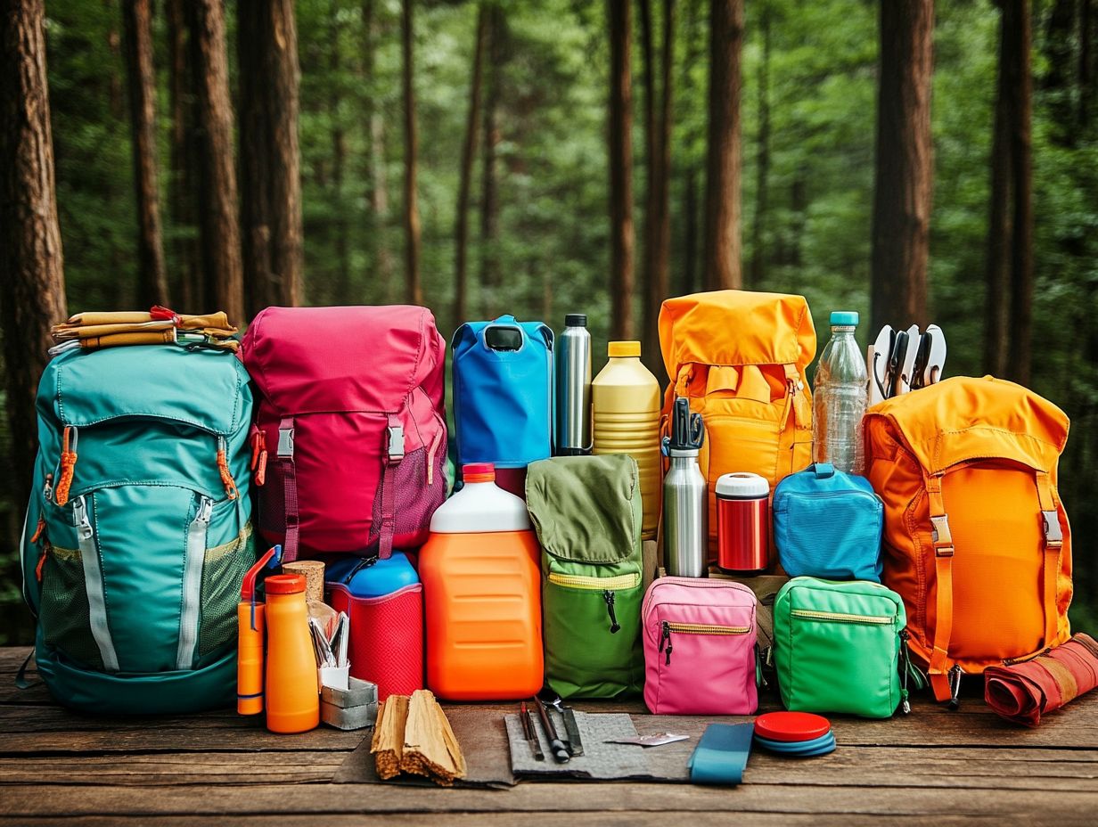 Image of specialized survival kits showcasing essential gear