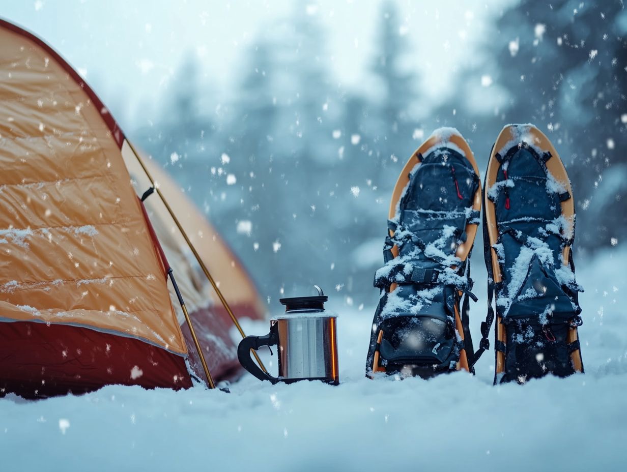 A tent built to handle extreme weather conditions