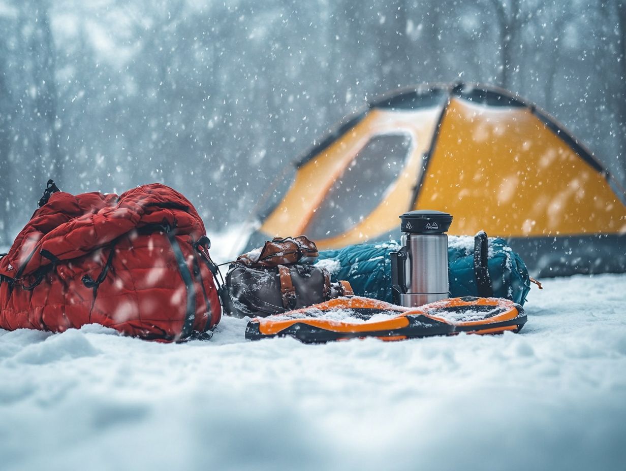 Tents, Sleeping Bags, and Pads