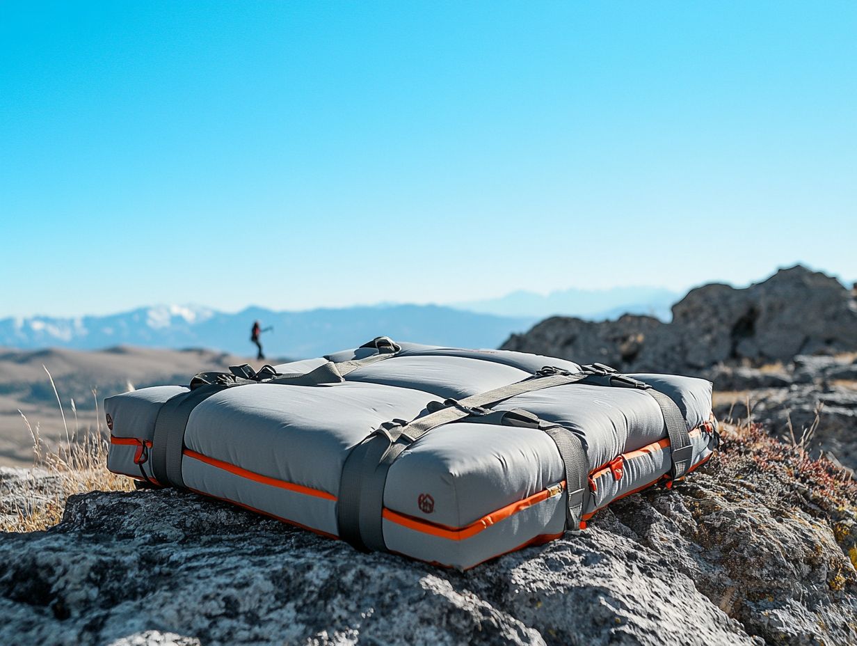 A good climbing crash pad should provide the necessary cushioning and support to protect you from injury while bouldering or climbing.