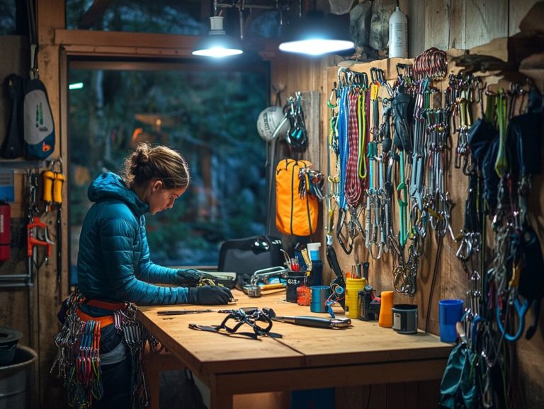 What Should You Know About Climbing Gear Maintenance?