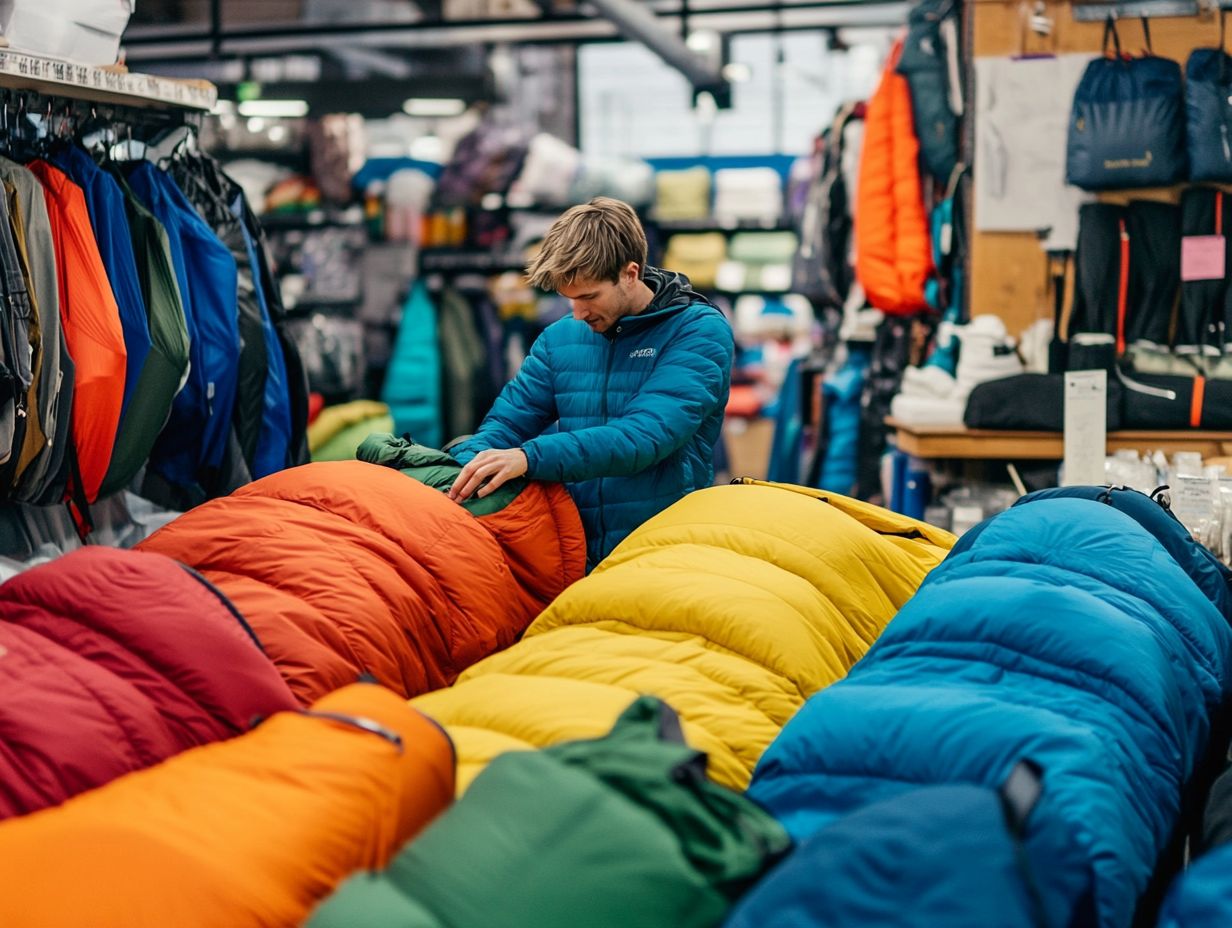 What type of insulation should I look for in a sleeping bag?