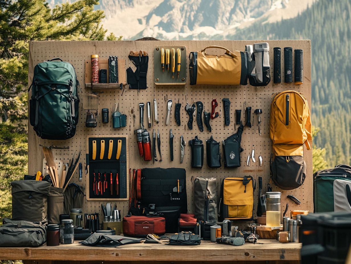 A person wearing comfortable outdoor gear while hiking.